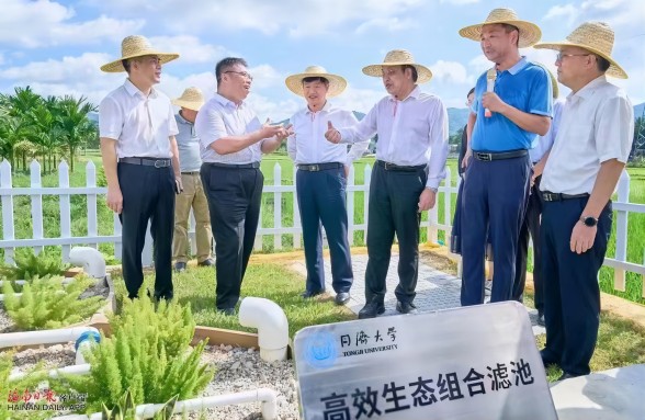 海南省委書(shū)記馮飛、省長(zhǎng)劉小明視察三亞資源化利用試點(diǎn)項(xiàng)目