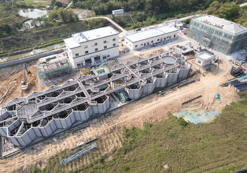 陽(yáng)春示范：低碳低廢型柔性蜂巢裝配式污水處理廠